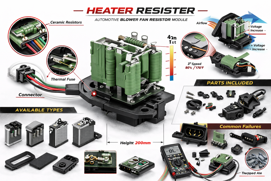 Heater resistor