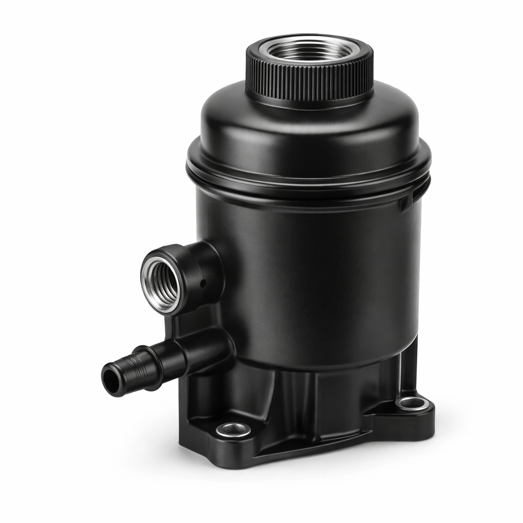 Oil filter housing