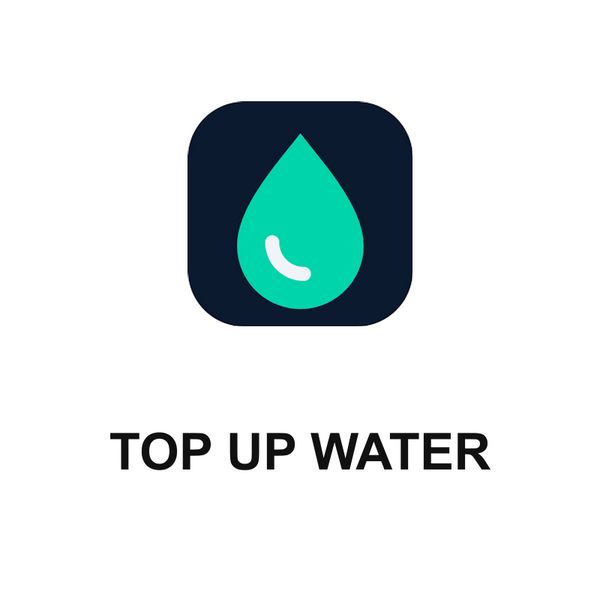 TOP UP WATER logo