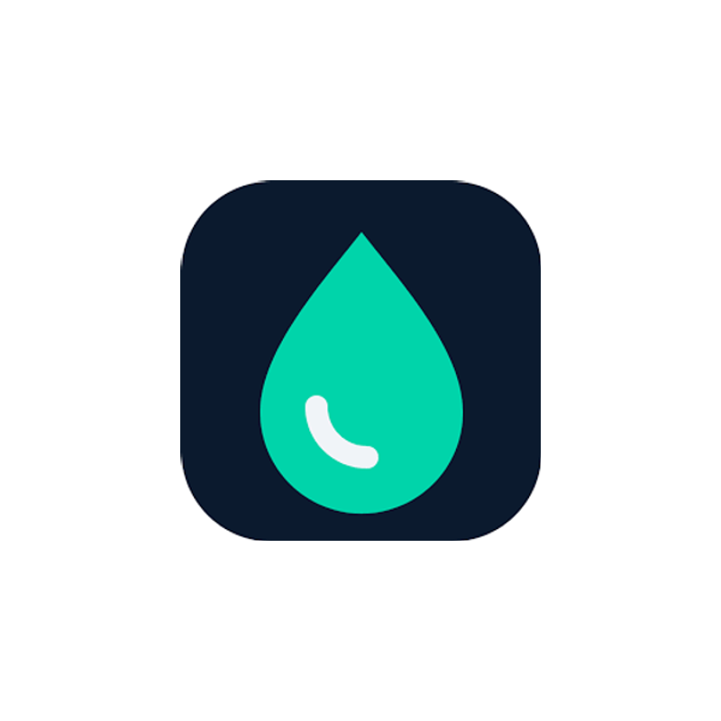 TOP UP WATER official brand logo