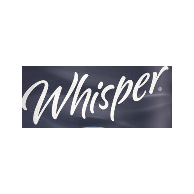 WHISPER official brand logo