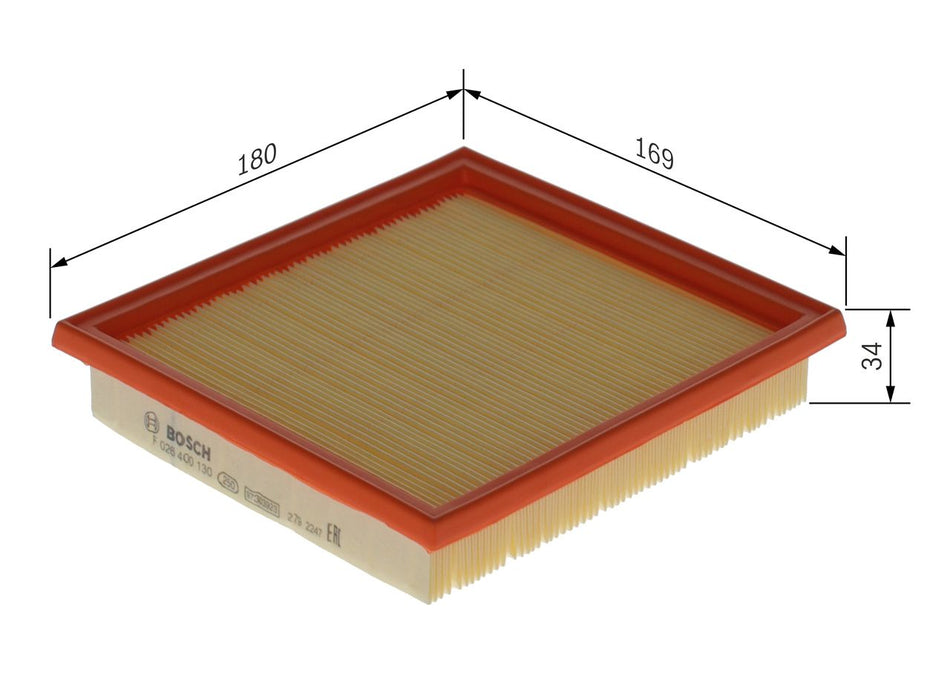 Air Filter - F 026 400 130