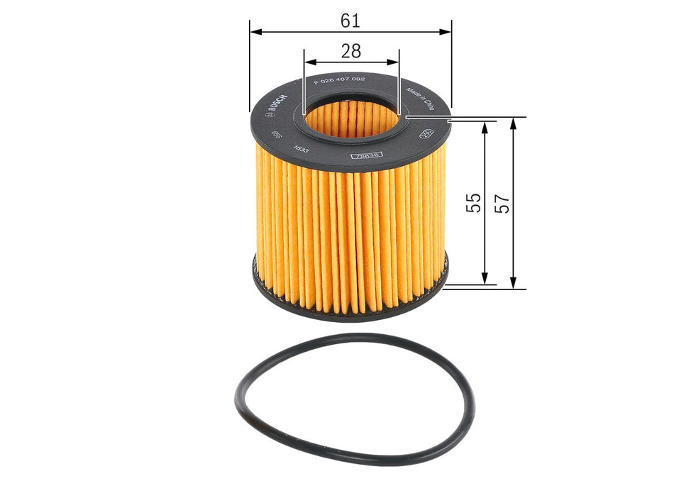 Oil Filter - F 026 407 092