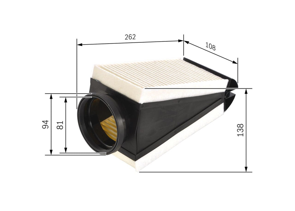 Air Filter - F 026 400 497