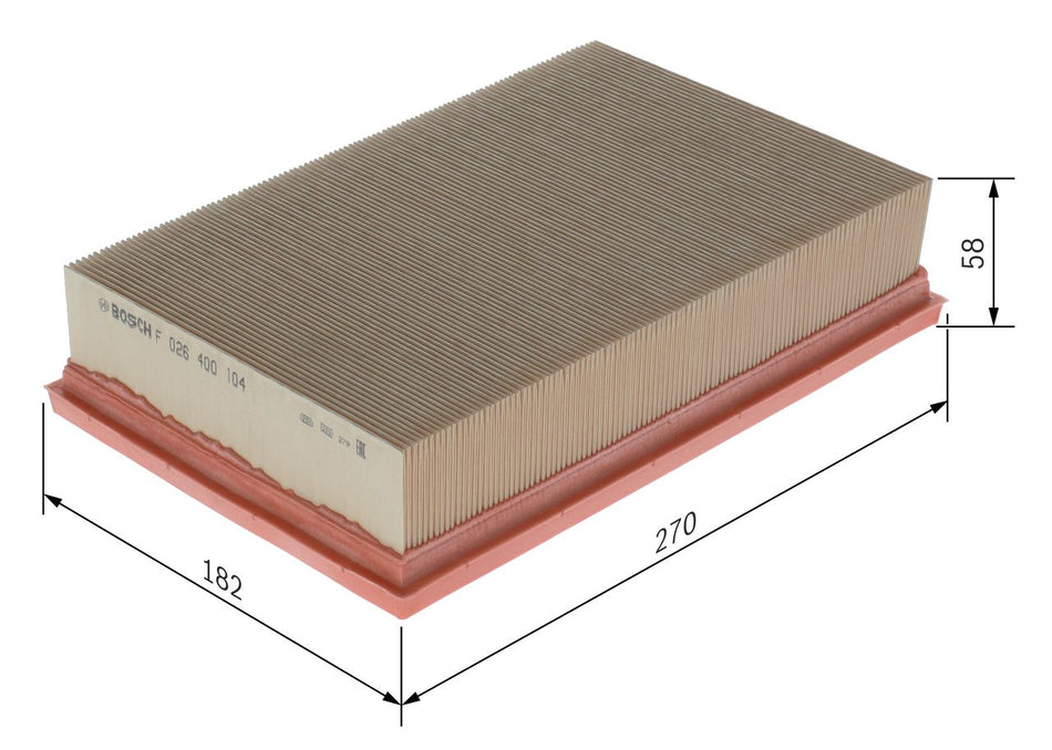 Air Filter - F 026 400 104