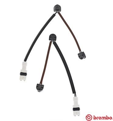 Warning Contact, brake pad wear - A 00 457