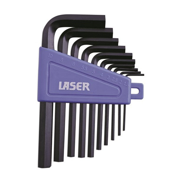 Hex Key Set - 10 Piece