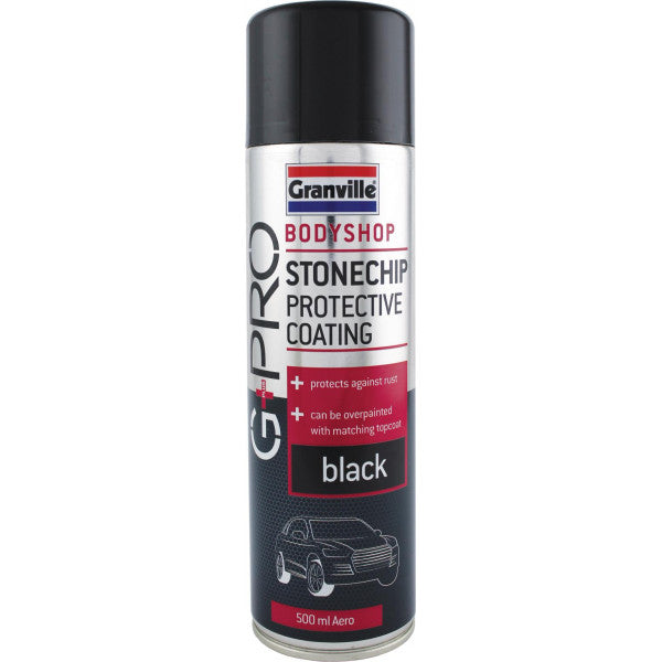 Granville Stone Chip Protective Coating - Black - 500ml