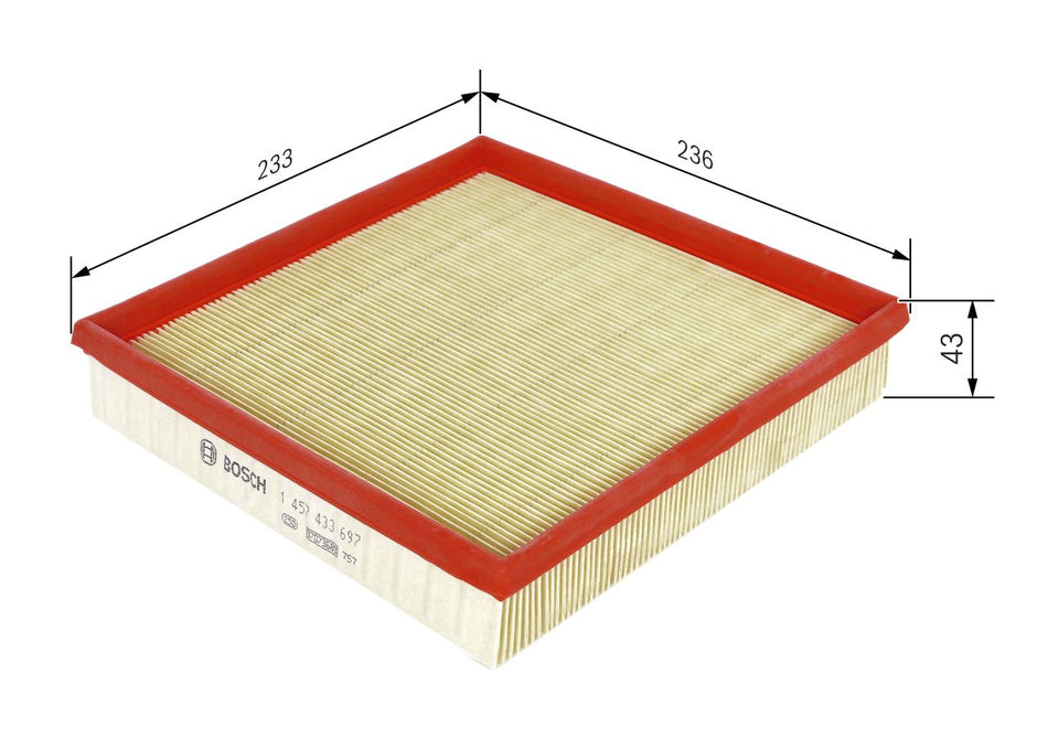 Air Filter - 1 457 433 697