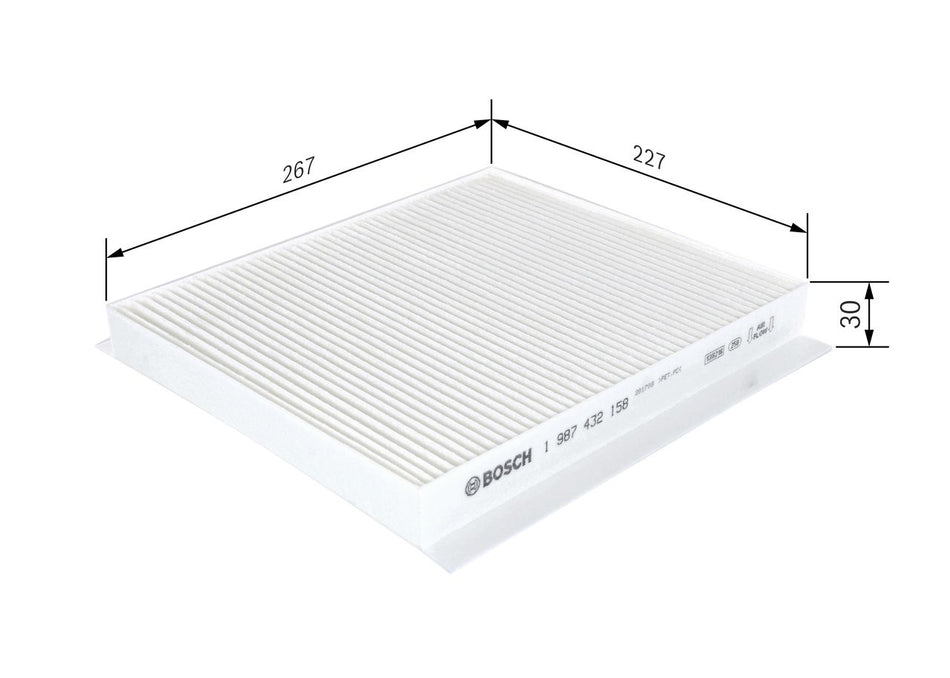 Filter, cabin air - 1 987 432 158