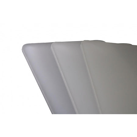 Car Acrylic Standard Oblong: 520 X 111mm (No British Standard Mark) with square-cut edge