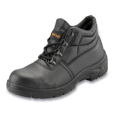 Safety Chukka Boots (Steel Midsole) - Black - UK 12