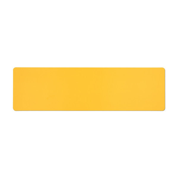 Oversize Oblong Nikkalite Yellow Reflective 533 x 152mm