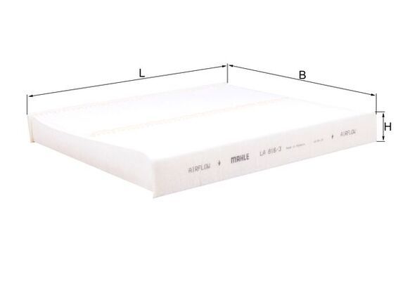 Filter, cabin air - LA 816/3