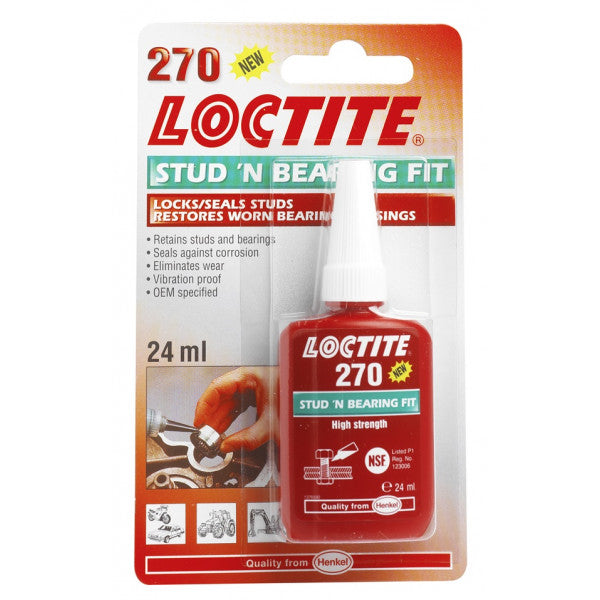 Loctite Stud n Bearing 270 - 24ml