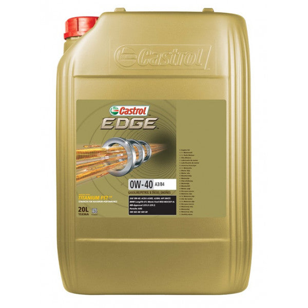 Castrol Edge 0W40 A3/B4 - 20 Litre