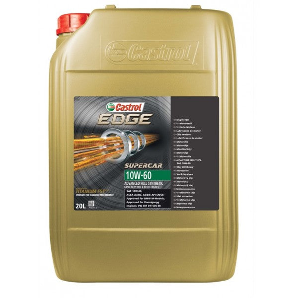 Castrol Edge Supercar 10W60 - 20 Litre