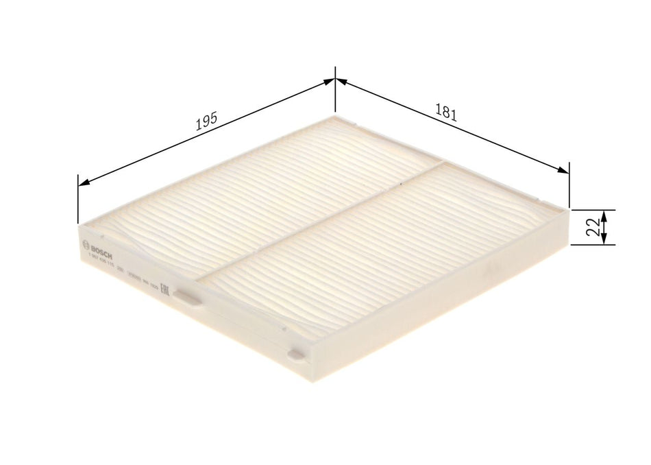 Filter, cabin air - 1 987 435 115