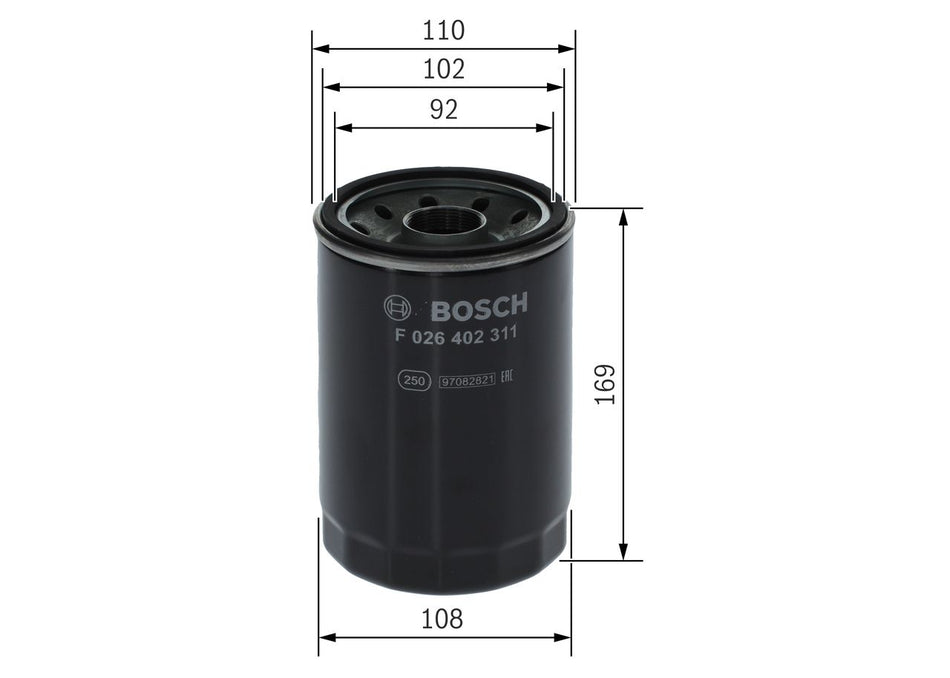Fuel Filter - F 026 402 311