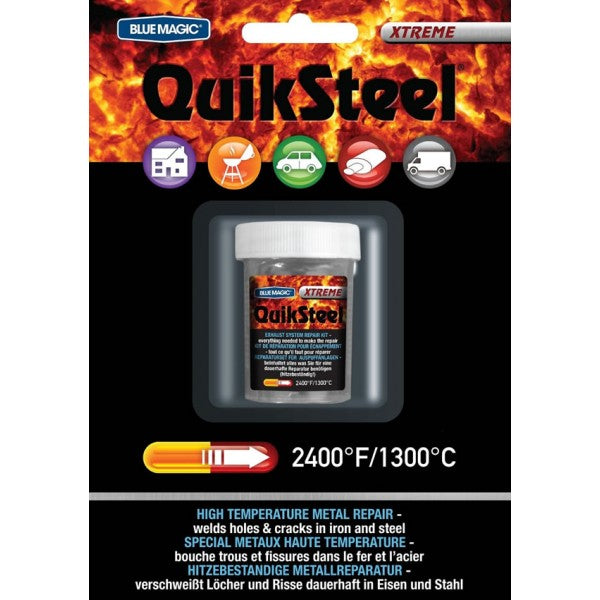 Extreme Temperature Steel Epoxy Putty - 3oz Pack