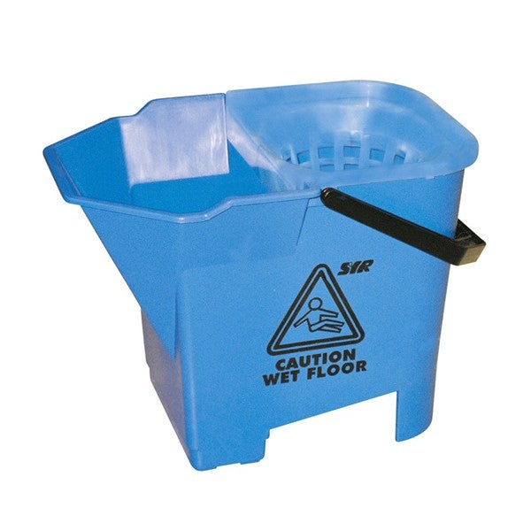 Plastic Mop Bucket - Blue - 8 Litre