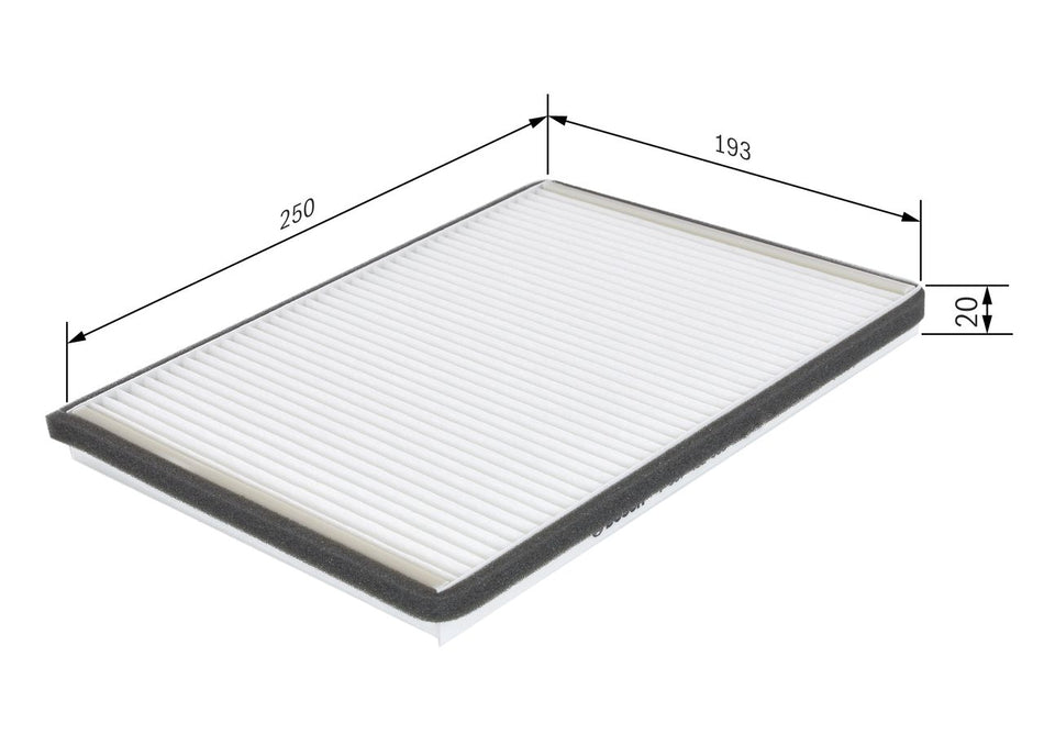Filter, cabin air - 1 987 432 058