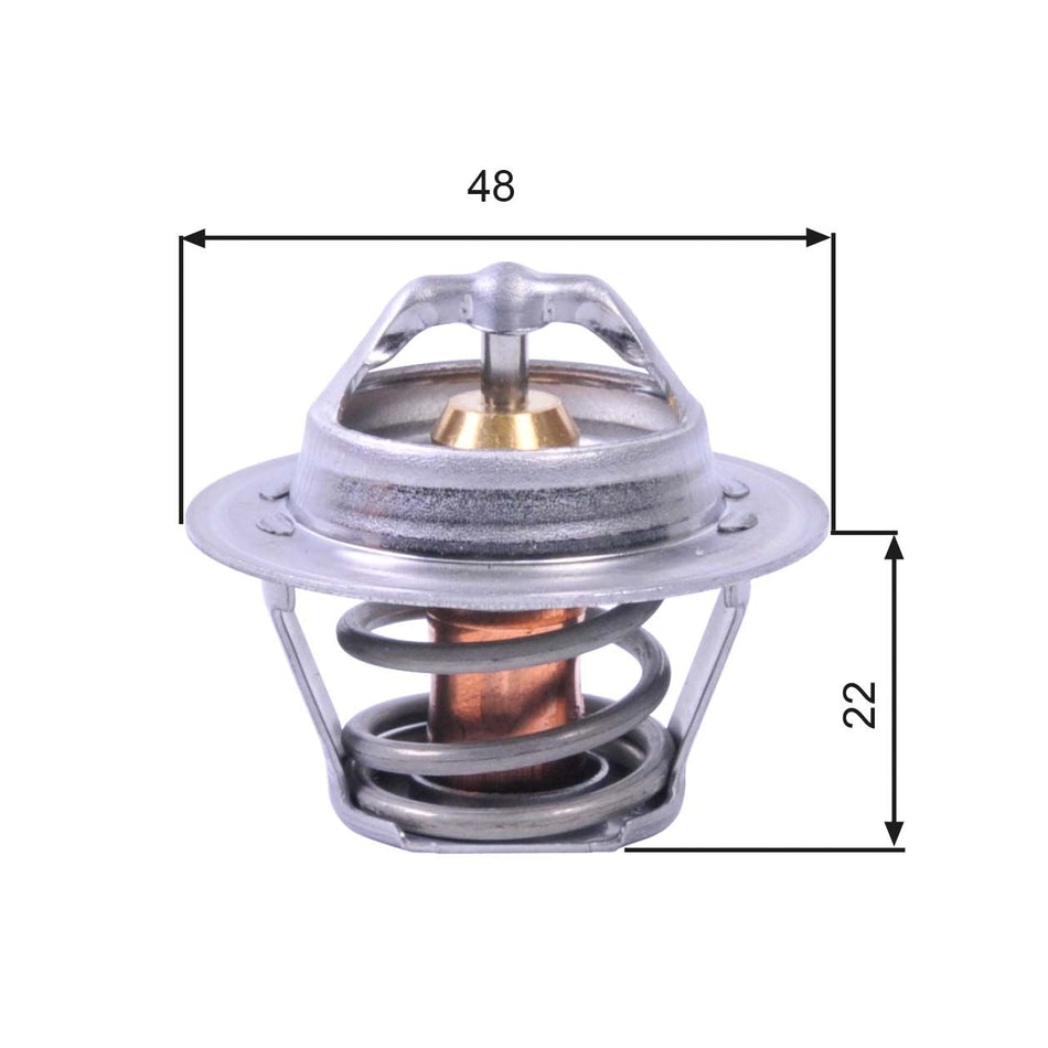 Thermostat, coolant - TH00391G1