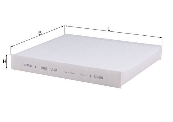 Filter, cabin air - LA 120