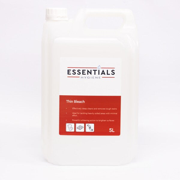 Essentials Hygiene Thin Bleach 5L
