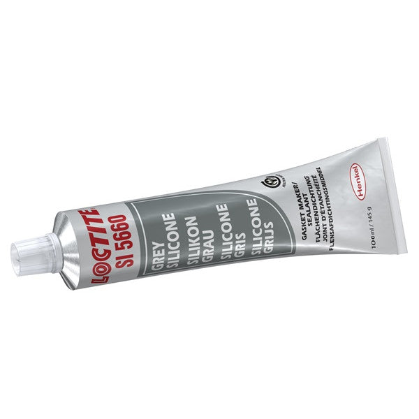 Loctite SI5660 Silicone Sealant - Grey - 100ml
