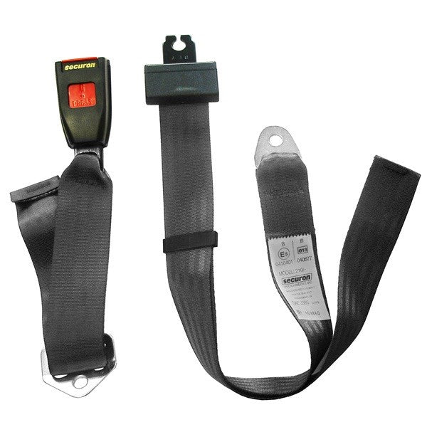 Seat Belt - Static Lap - Black