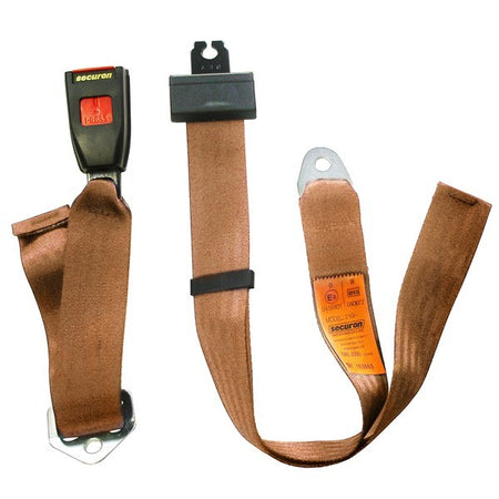 Seat Belt - Static Lap - Beige