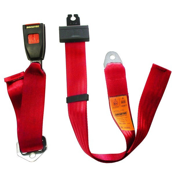 Seat Belt - Static Lap - Red