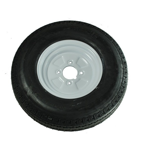 Trailer Wheel & Tyre - 145mm x 10in.