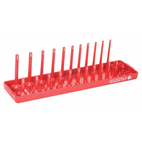 Socket Holder, 1/4 in Drive, SAE, Carlyle Tools