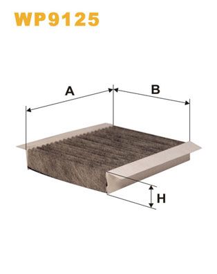 Filter, cabin air - WP9125
