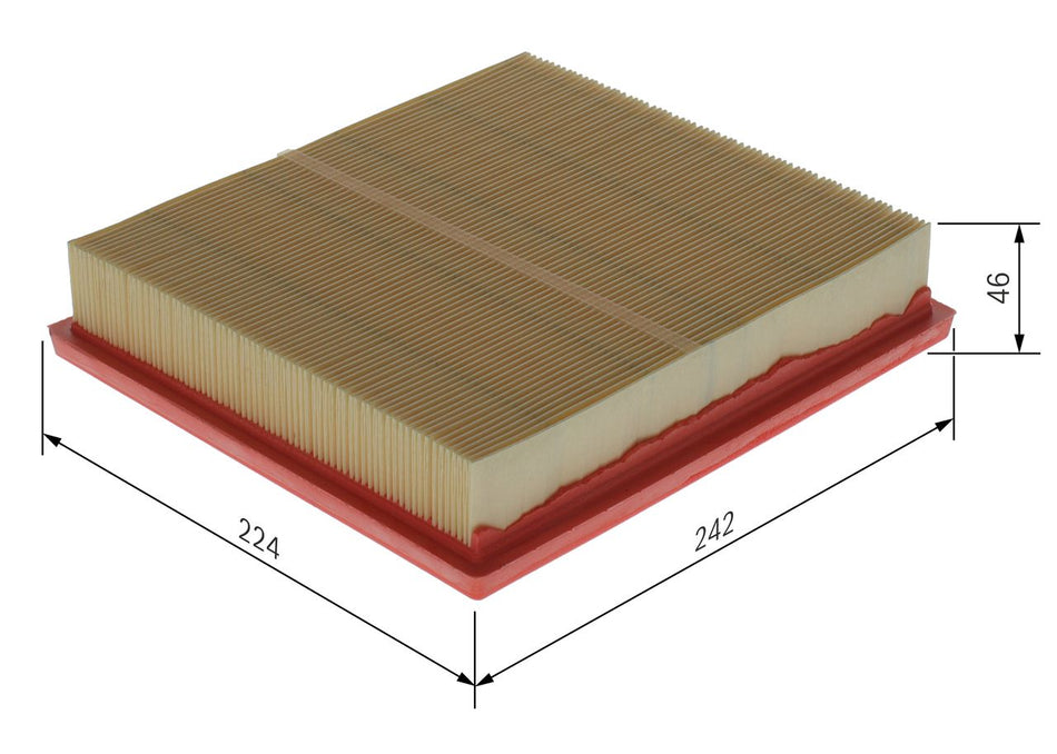 Air Filter - F 026 400 668