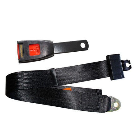Seat Belt - Static Lap - Black