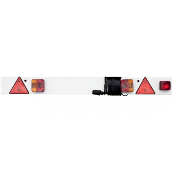 Trailer Lighting Board inc Fog - 24V - 6m Cable (Plus Fog) - 4' 6in./1.37m