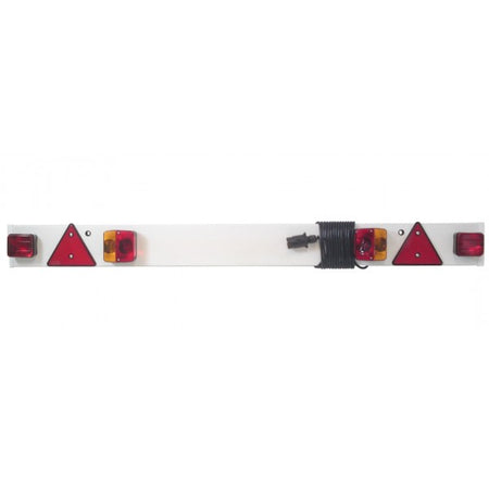 Trailer Lighting Board inc Twin Fog - 6m Cable - 5'/1.52m