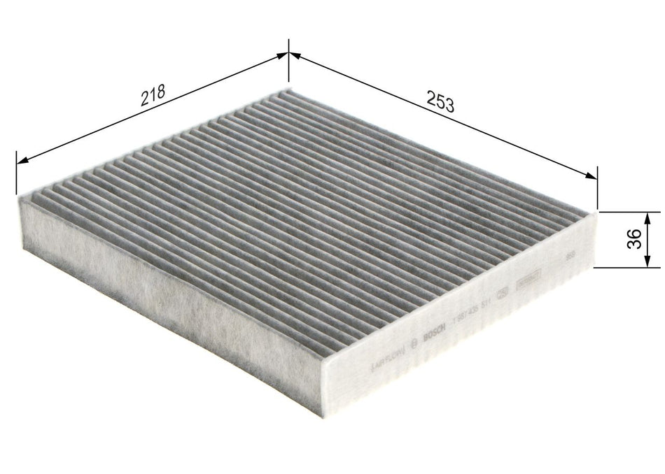Filter, cabin air - 1 987 435 511