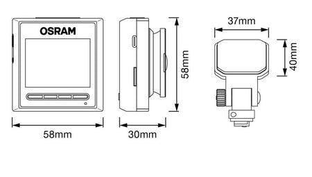 RoadSIGHT 2500 Dash Camera 1080p