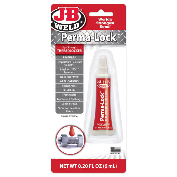 J-B Weld Perma-Lock High Strength Threadlocker - 6ml
