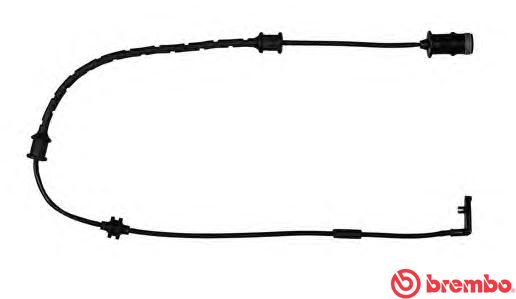 Warning Contact, brake pad wear - A 00 294