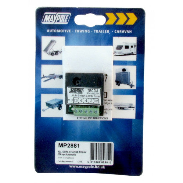 Automatic Dual Charge Relay - 15A