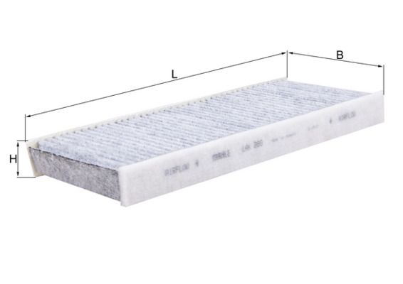 Filter, cabin air - LAK 289