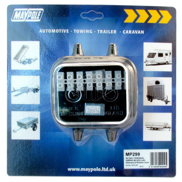 8 Way Wiring Block