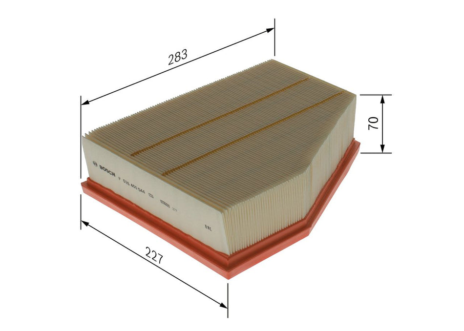 Air Filter - F 026 400 544