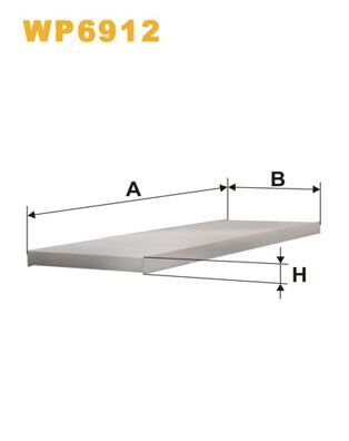 Filter, cabin air - WP6912