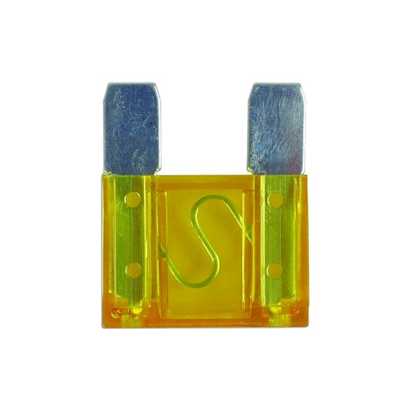 Fuses - Auto Maxi Blade - Yellow - 20A - Pack Of 10